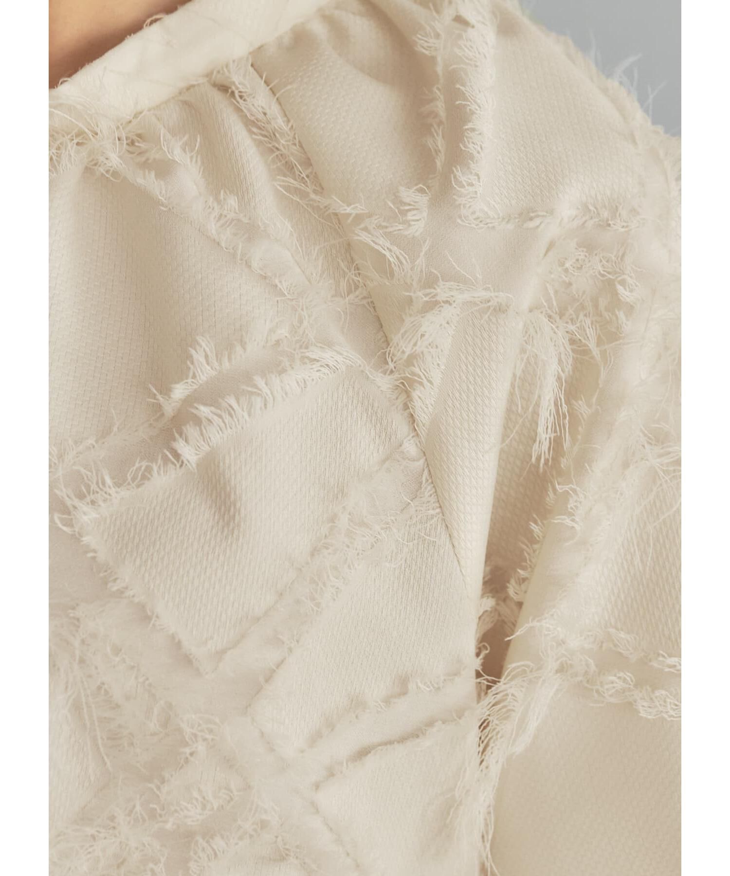 STYLE DELI「柄状ディコラティブフリンジブラウス」|シャツ・ブラウス|