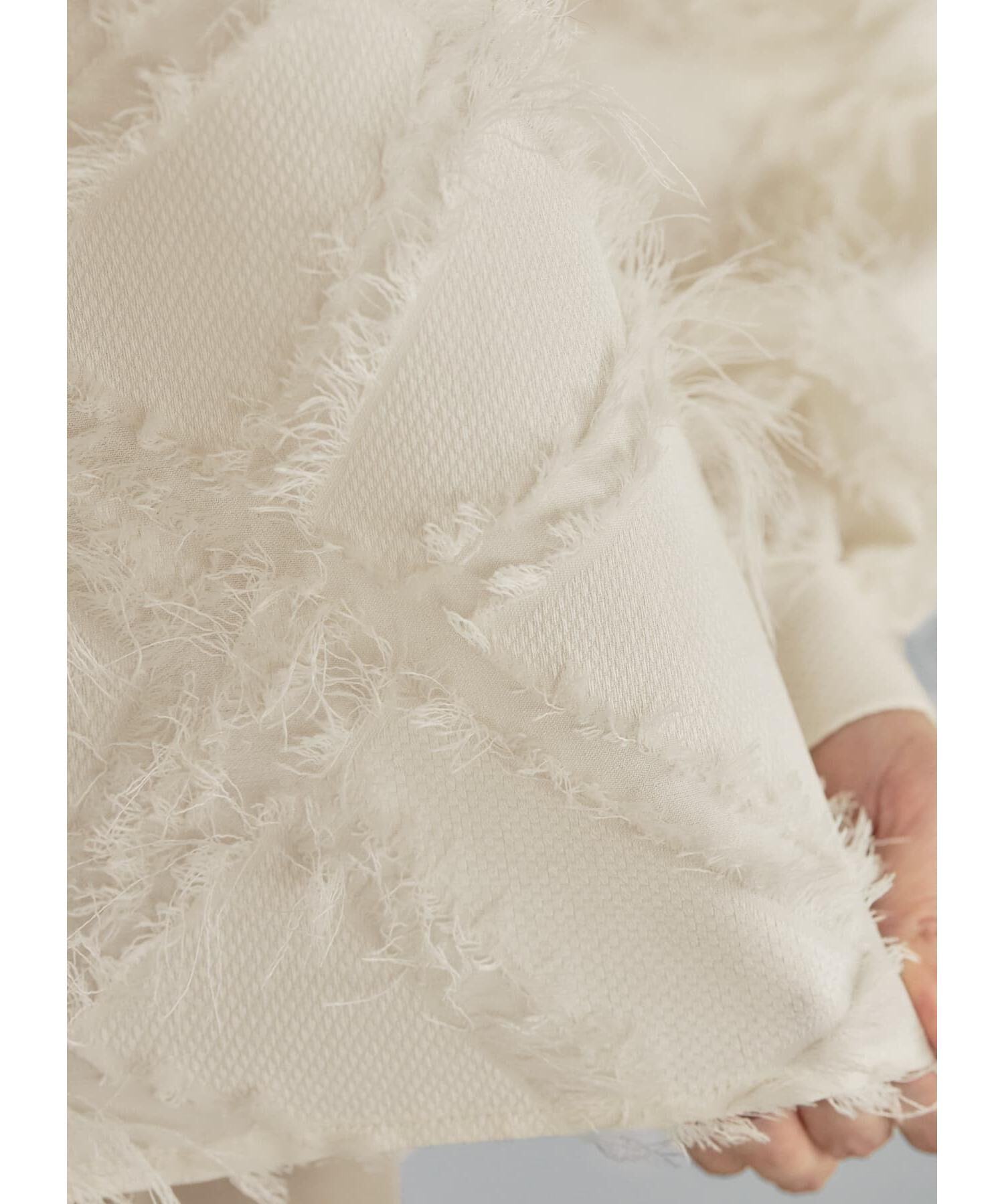 STYLE DELI「柄状ディコラティブフリンジブラウス」|シャツ・ブラウス|