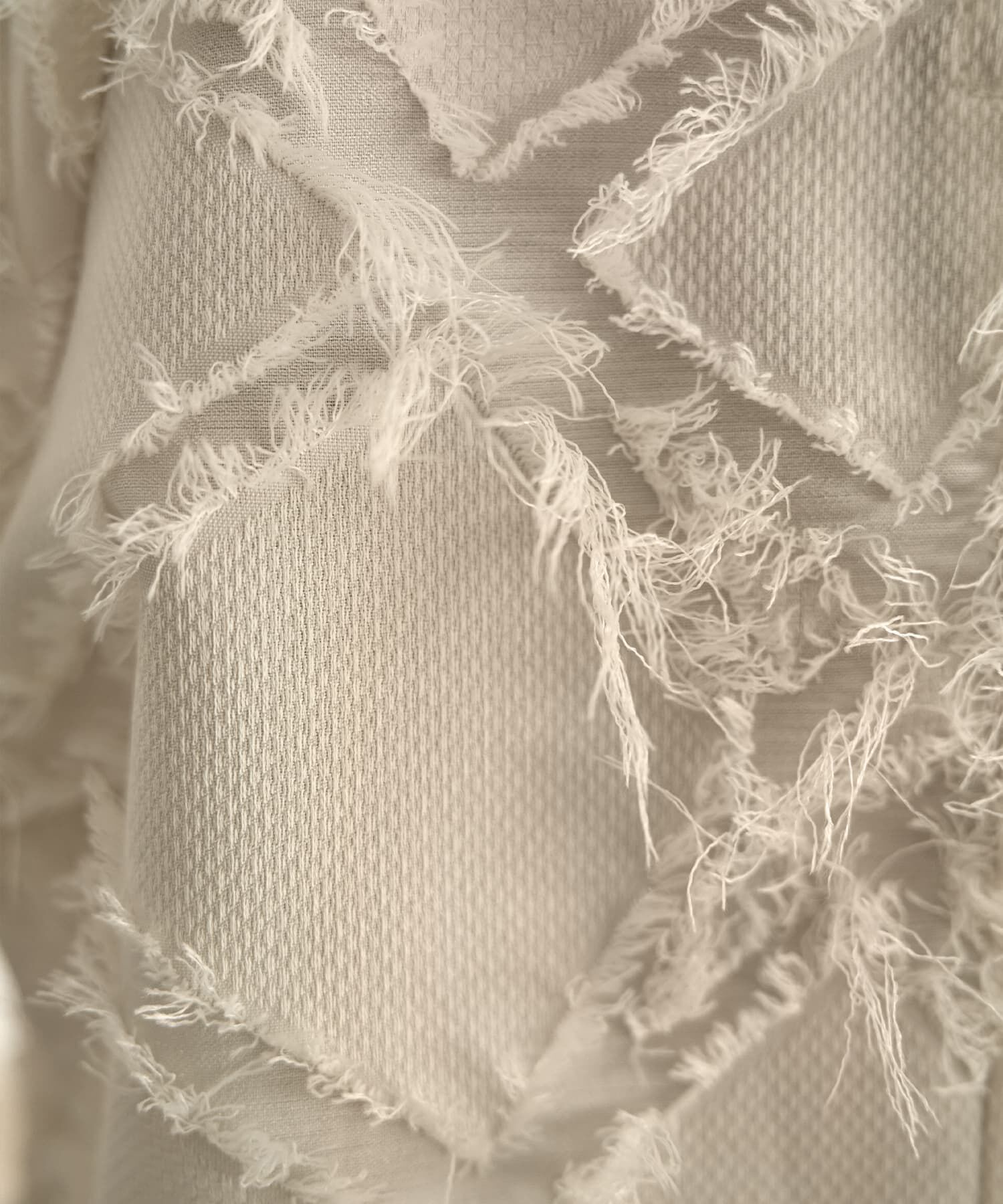 STYLE DELI「柄状ディコラティブフリンジブラウス」|シャツ・ブラウス|