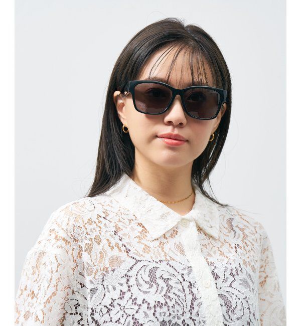  「ウェリントン型 偏光 サングラス | (偏光機能搭載)  紫外線カット率99.9%以上 太縁紫外線防止 UVカット」|サングラス|