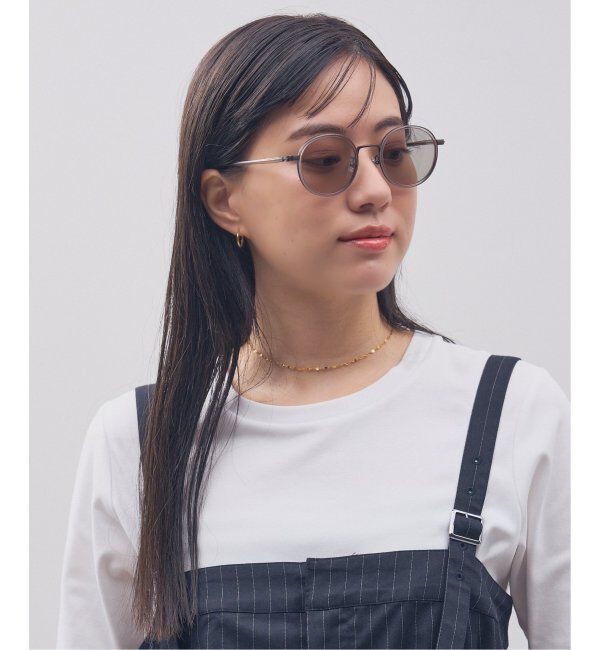  「Zoff｜JOURNAL STANDARD relume ラウンド型 サングラス 紫外線防止 UVカット｜ジャーナルスタンダード」|サングラス|