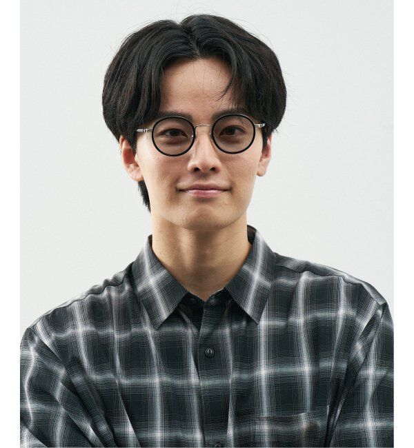  「Zoff｜JOURNAL STANDARD relume ラウンド型 サングラス 紫外線防止 UVカット｜ジャーナルスタンダード」|サングラス|黒3