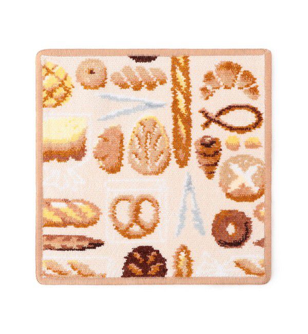 LOVERARY BY FEILER「ラブラリーベーカリー　ハンカチ」|ハンカチ|ベージュ