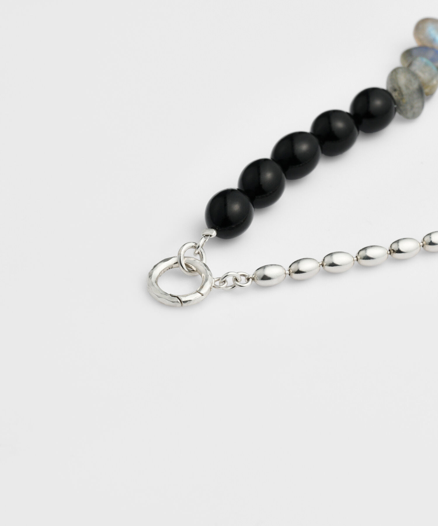  「シルバーマルチストーンネックレス」|ネックレス|