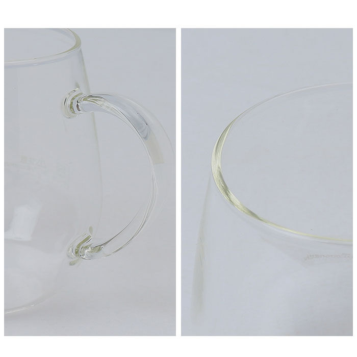 BACKYARD FAMILY「耐熱ガラス マグカップ ハリオ 2個セット 通販 HARIO 3RDM-1824 耐熱マグカップ」|グラス・マグカップ|