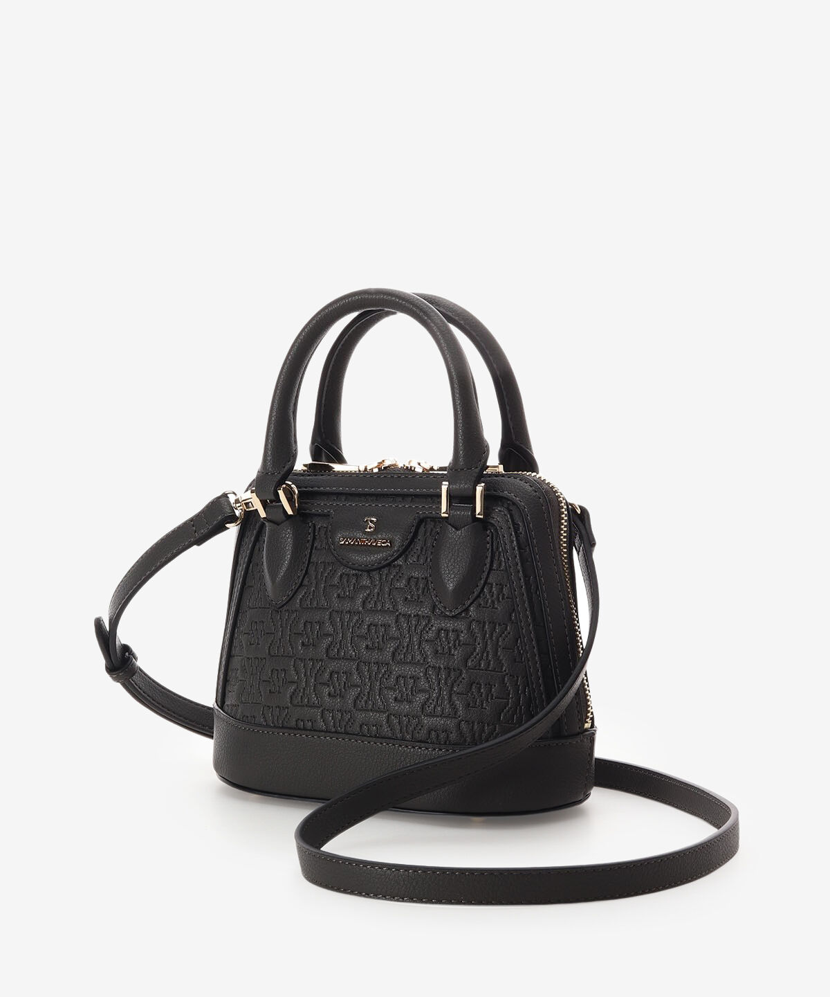Samantha Vega「エンボスクロスミニショルダーバッグ」|ショルダー・メッセンジャー|