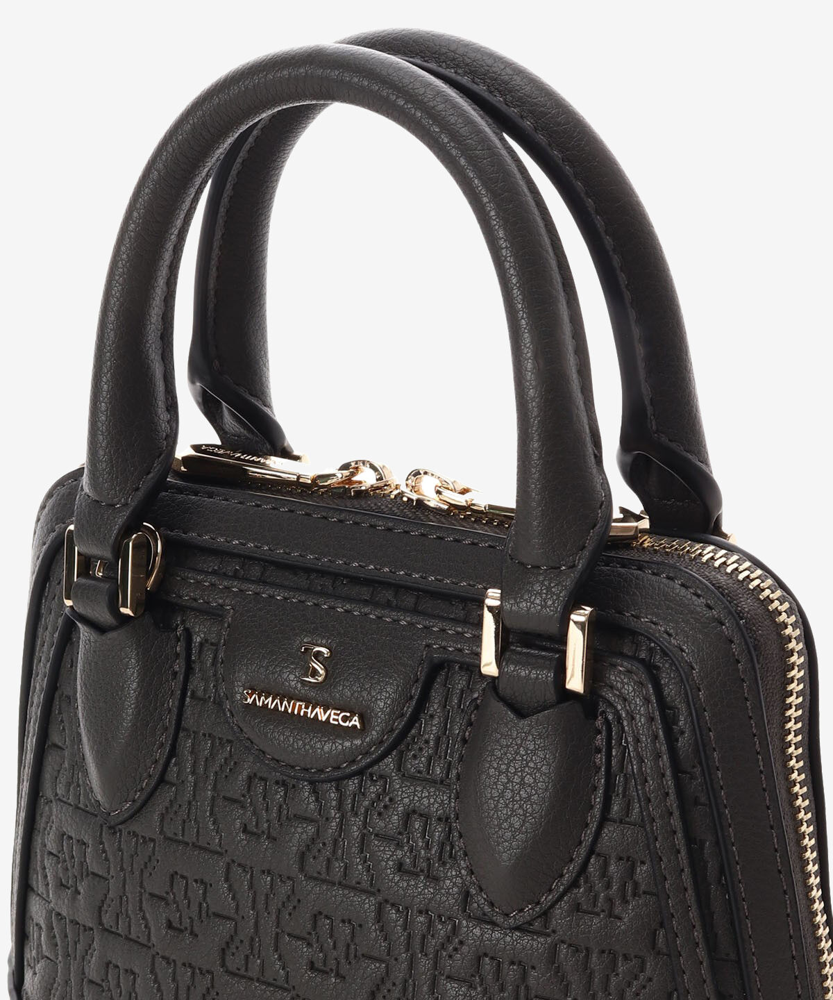 Samantha Vega「エンボスクロスミニショルダーバッグ」|ショルダー・メッセンジャー|