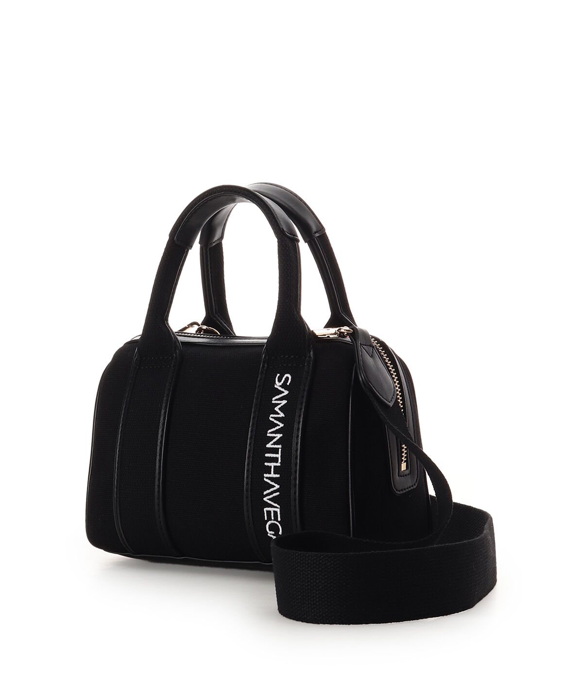 Samantha Vega「ロゴテープミニボストンバッグ」|ボストンバッグ|