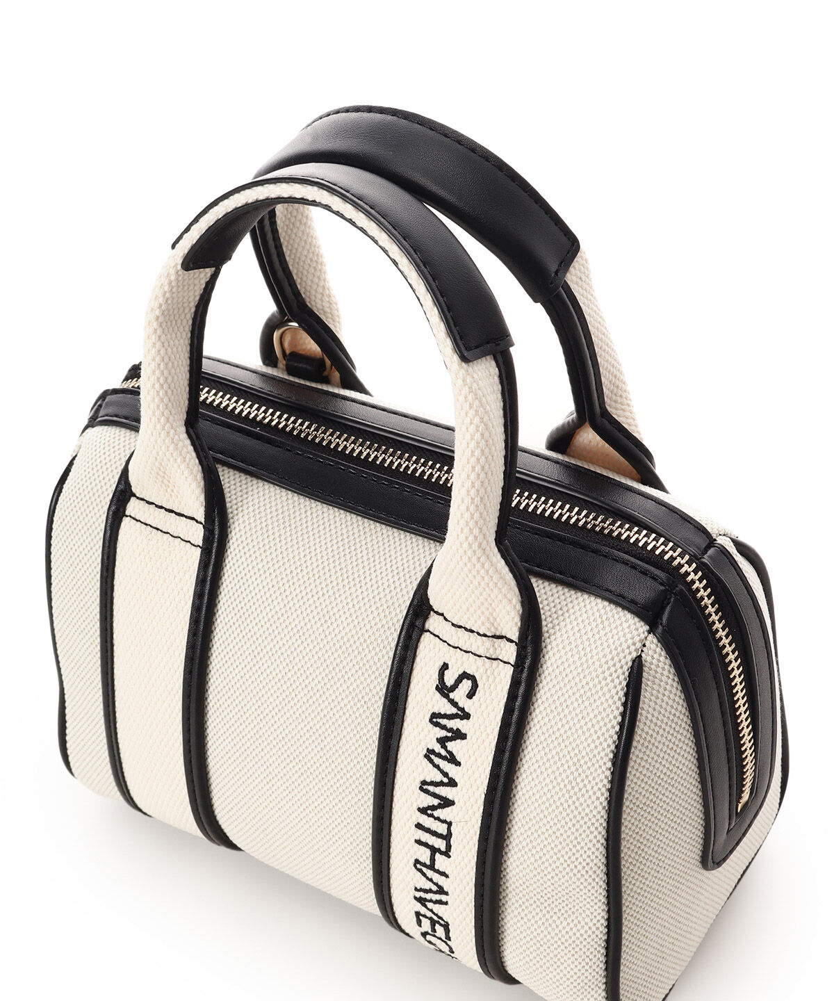 Samantha Vega「ロゴテープミニボストンバッグ」|ボストンバッグ|