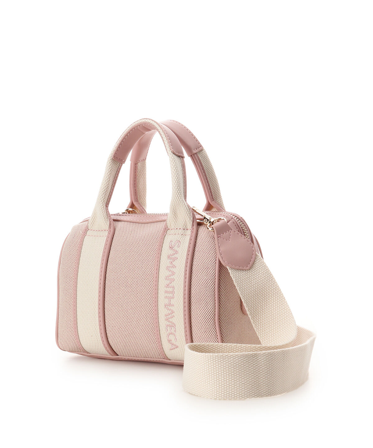 Samantha Vega「ロゴテープミニボストンバッグ」|ボストンバッグ|