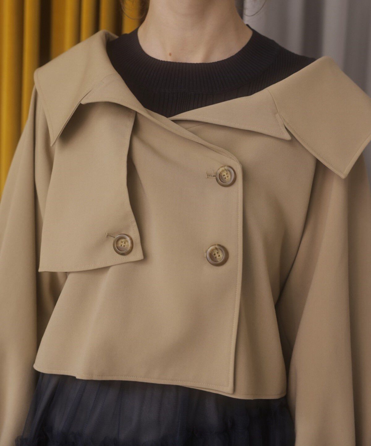 REDYAZEL「2WAYショートブルゾン」|ブルゾン・スタジャン|