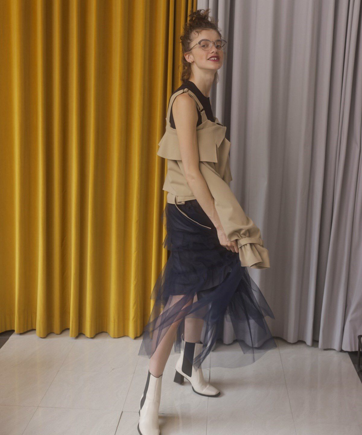 REDYAZEL「2WAYショートブルゾン」|ブルゾン・スタジャン|