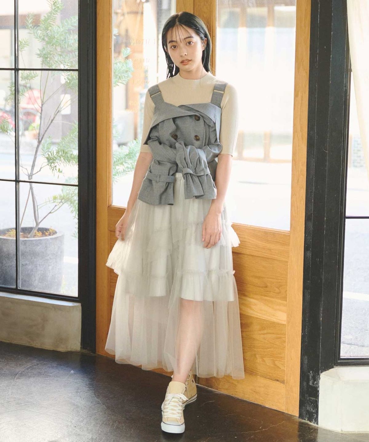 REDYAZEL「2WAYショートブルゾン」|ブルゾン・スタジャン|