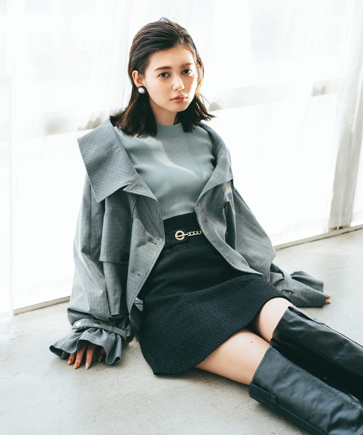 REDYAZEL「2WAYショートブルゾン」|ブルゾン・スタジャン|