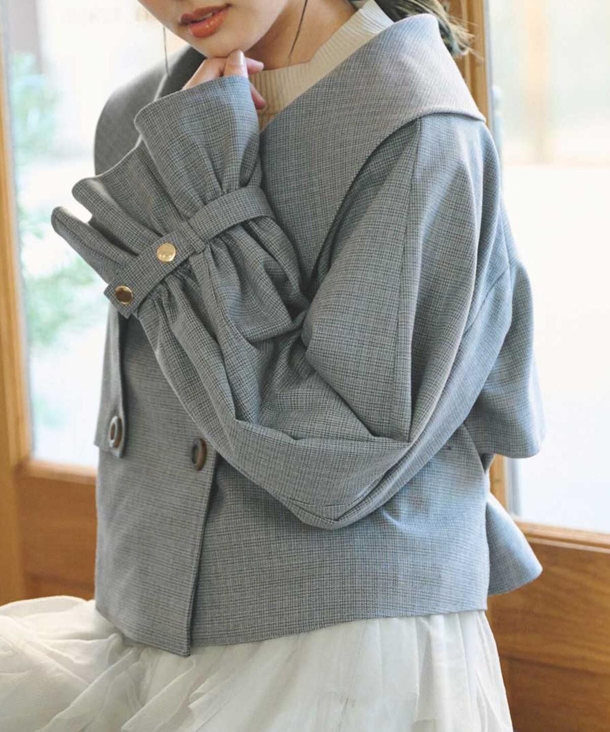 REDYAZEL「2WAYショートブルゾン」|ブルゾン・スタジャン|