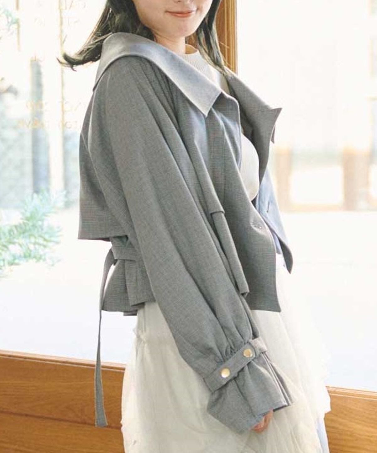 REDYAZEL「2WAYショートブルゾン」|ブルゾン・スタジャン|