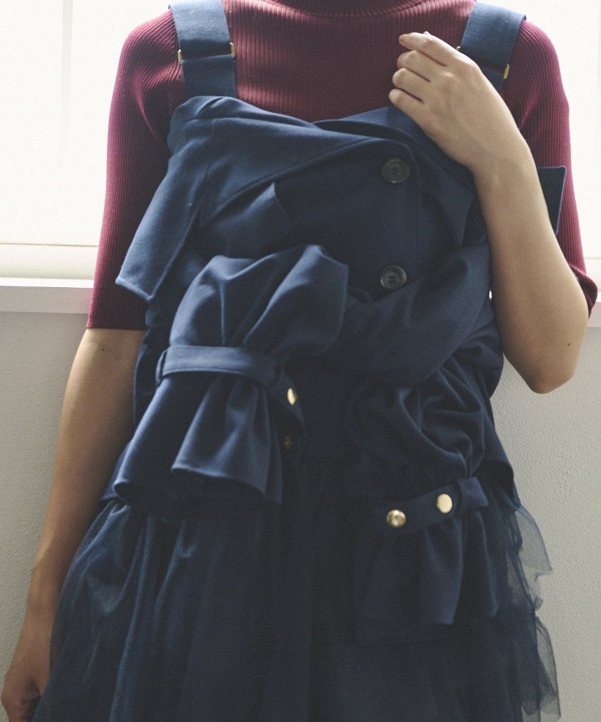 REDYAZEL「2WAYショートブルゾン」|ブルゾン・スタジャン|