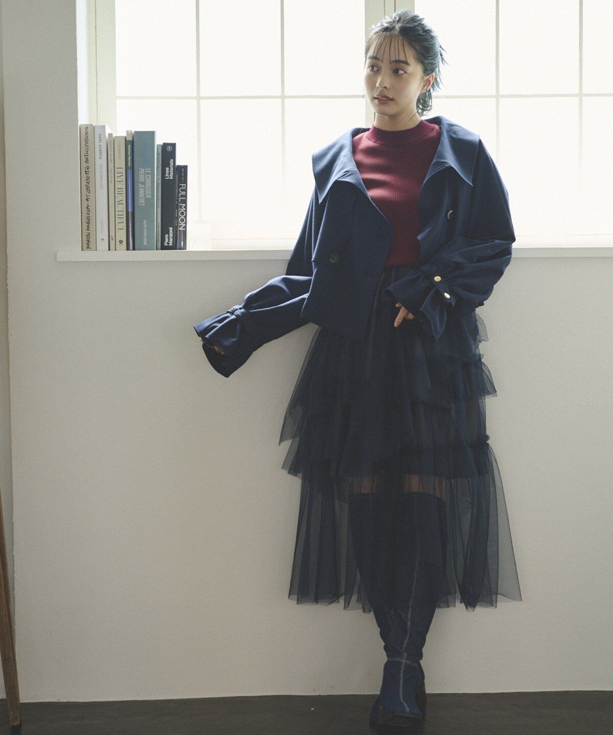 REDYAZEL「2WAYショートブルゾン」|ブルゾン・スタジャン|