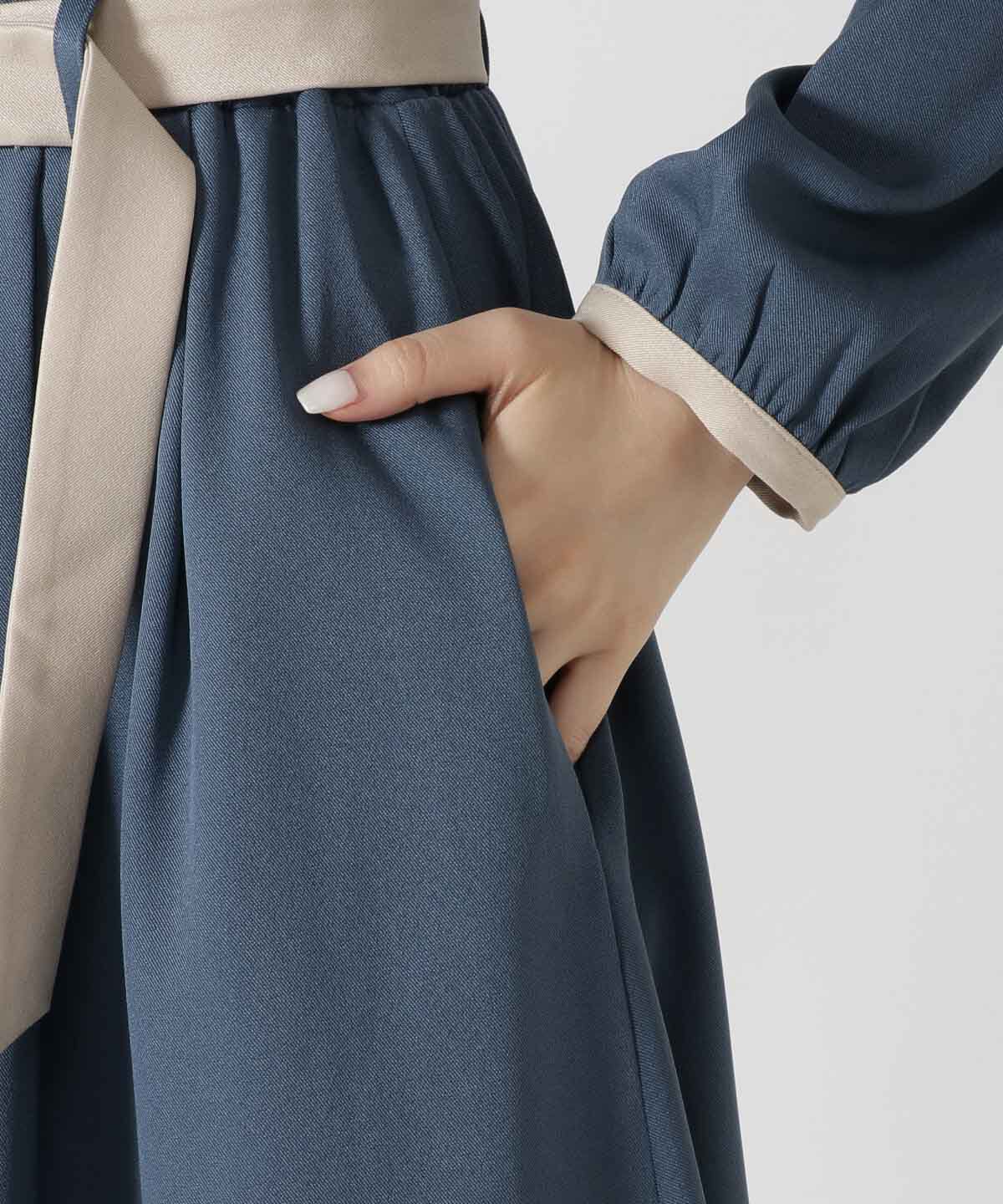 REDYAZEL「パイピングシャツワンピース」|ワンピース|