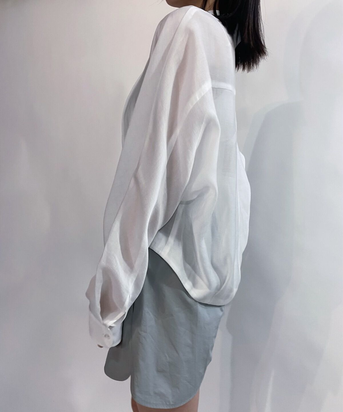 REDYAZEL「シアーバルーンシャツ」|シャツ・ブラウス|