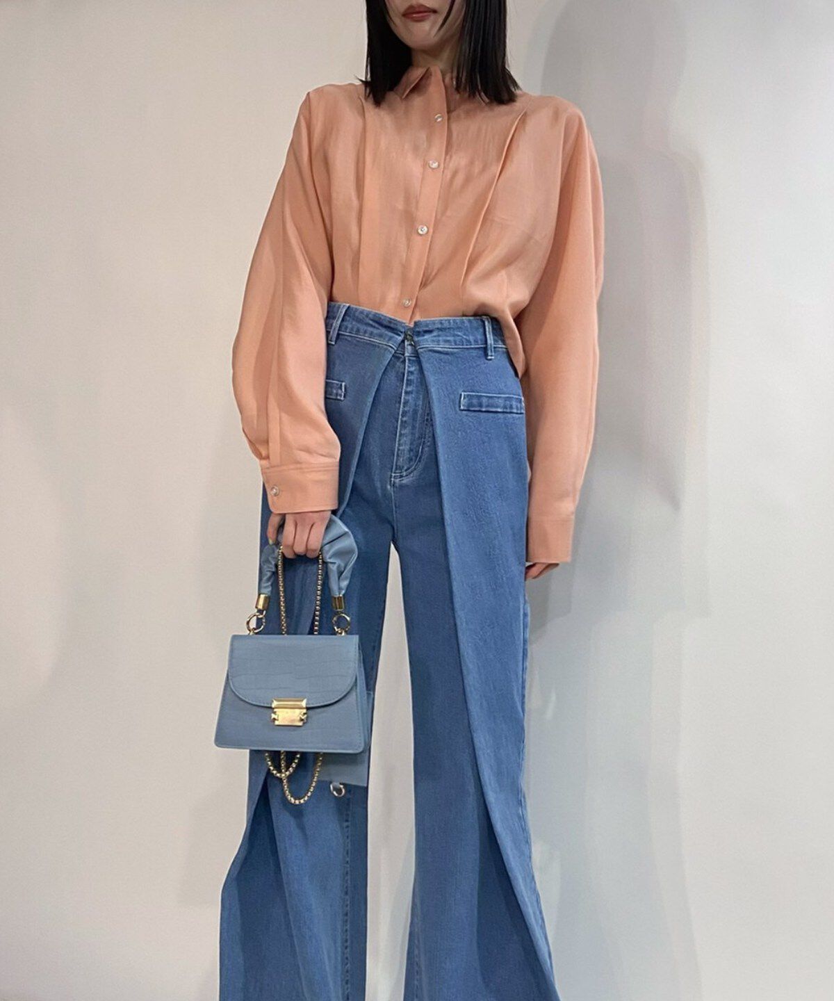 REDYAZEL「シアーバルーンシャツ」|シャツ・ブラウス|