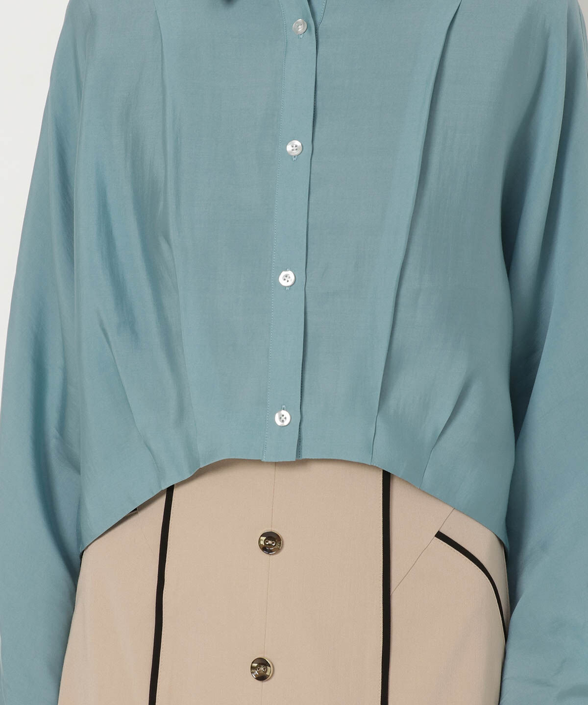 REDYAZEL「シアーバルーンシャツ」|シャツ・ブラウス|