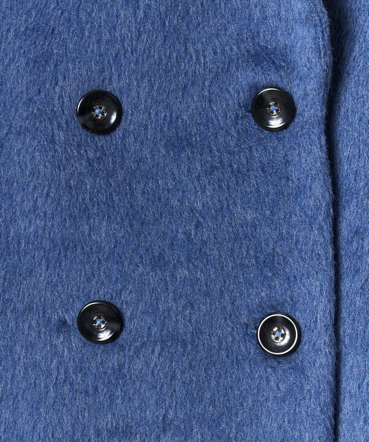 REDYAZEL「シャギーロングコート」|ステンカラーコート|