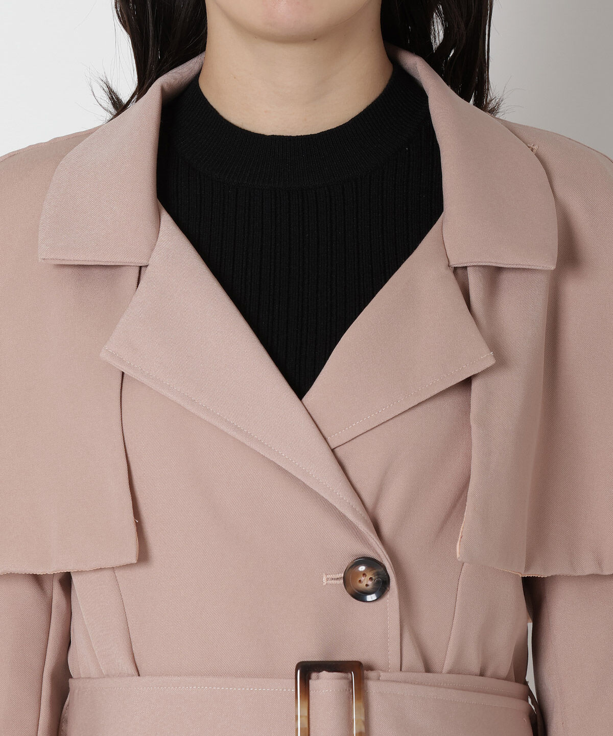 REDYAZEL「ケープトレンチコート」|トレンチコート|