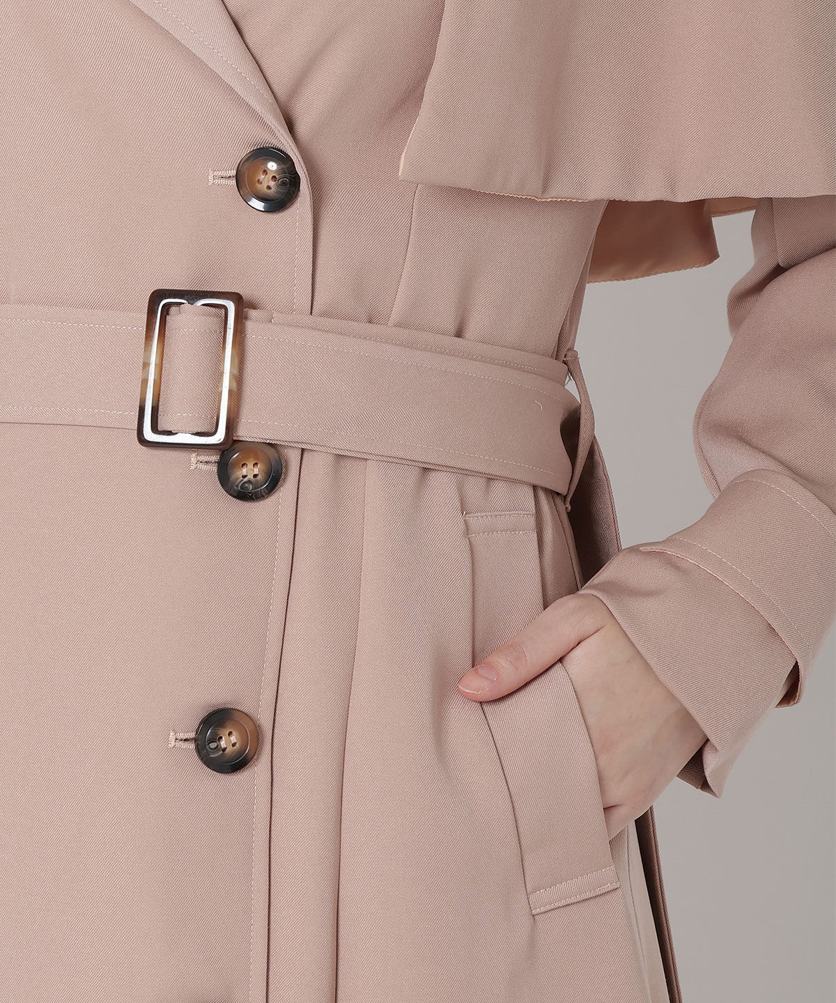 REDYAZEL「ケープトレンチコート」|トレンチコート|