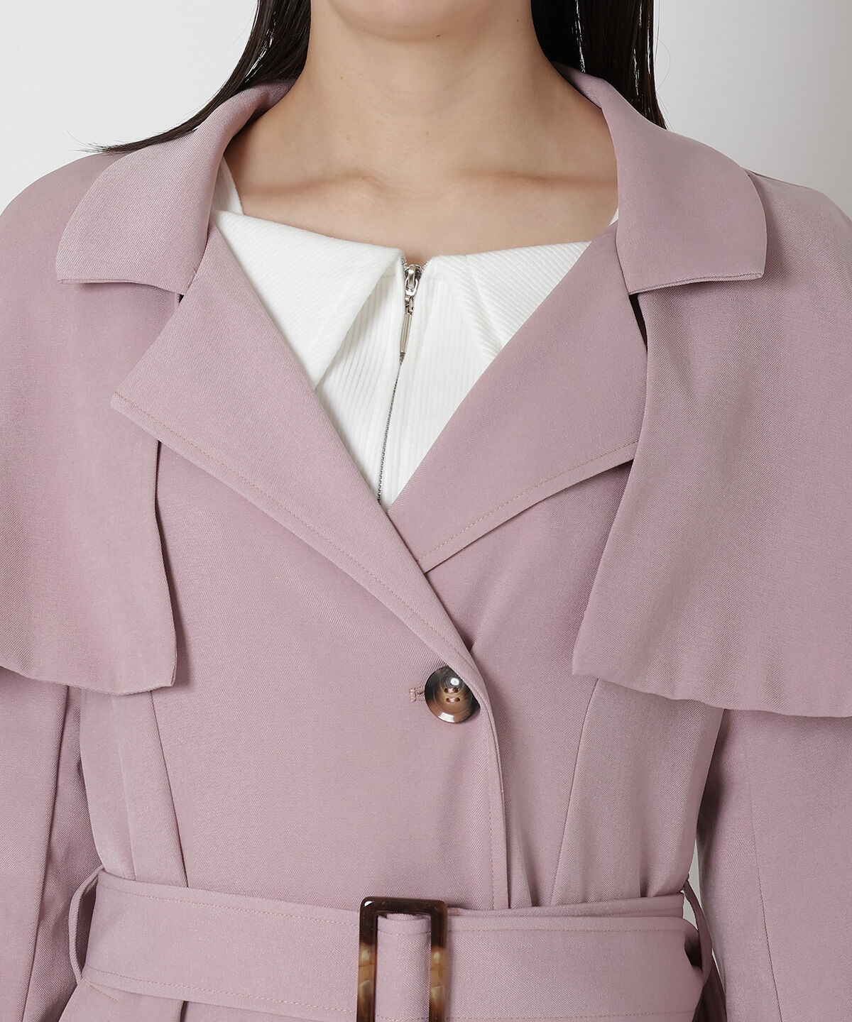 REDYAZEL「ケープトレンチコート」|トレンチコート|