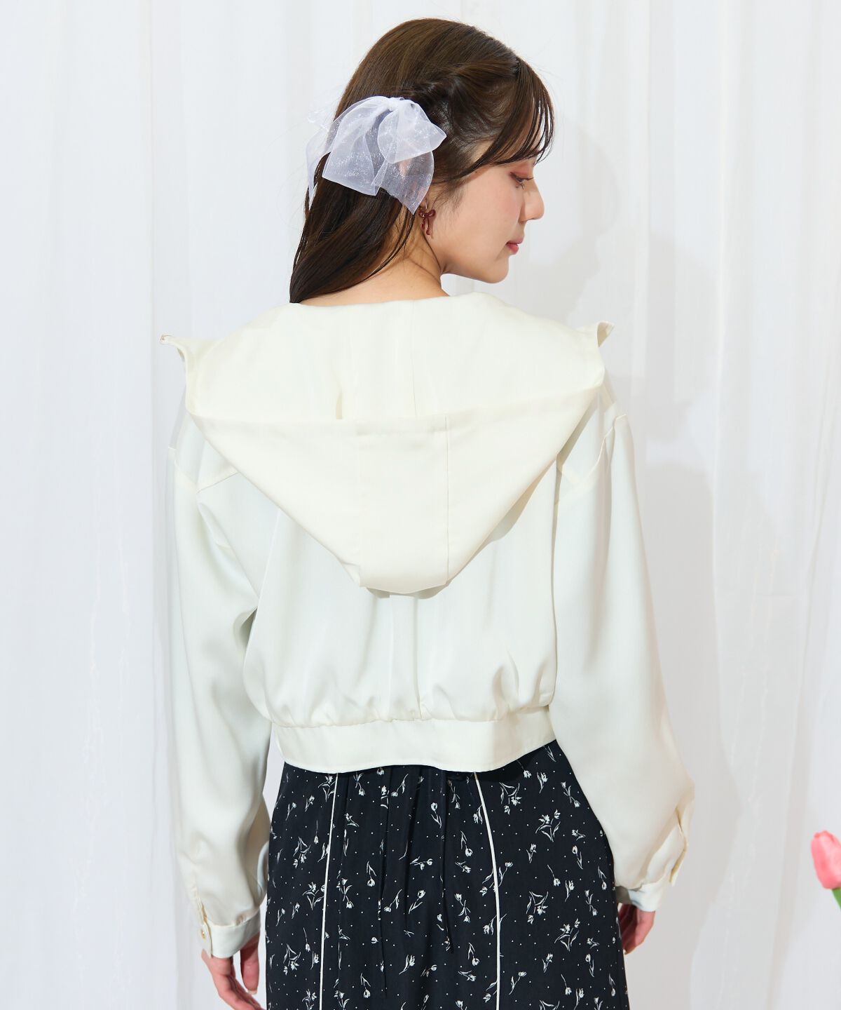 WILLSELECTION「リボンポケットブルゾン」|ブルゾン・スタジャン|