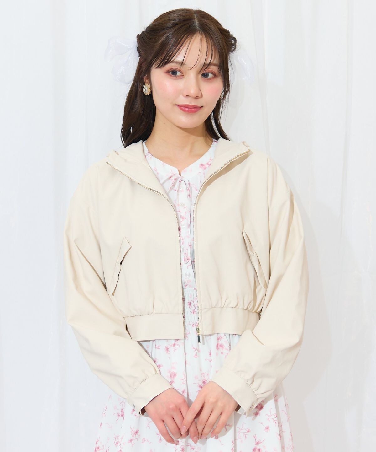 WILLSELECTION「リボンポケットブルゾン」|ブルゾン・スタジャン|