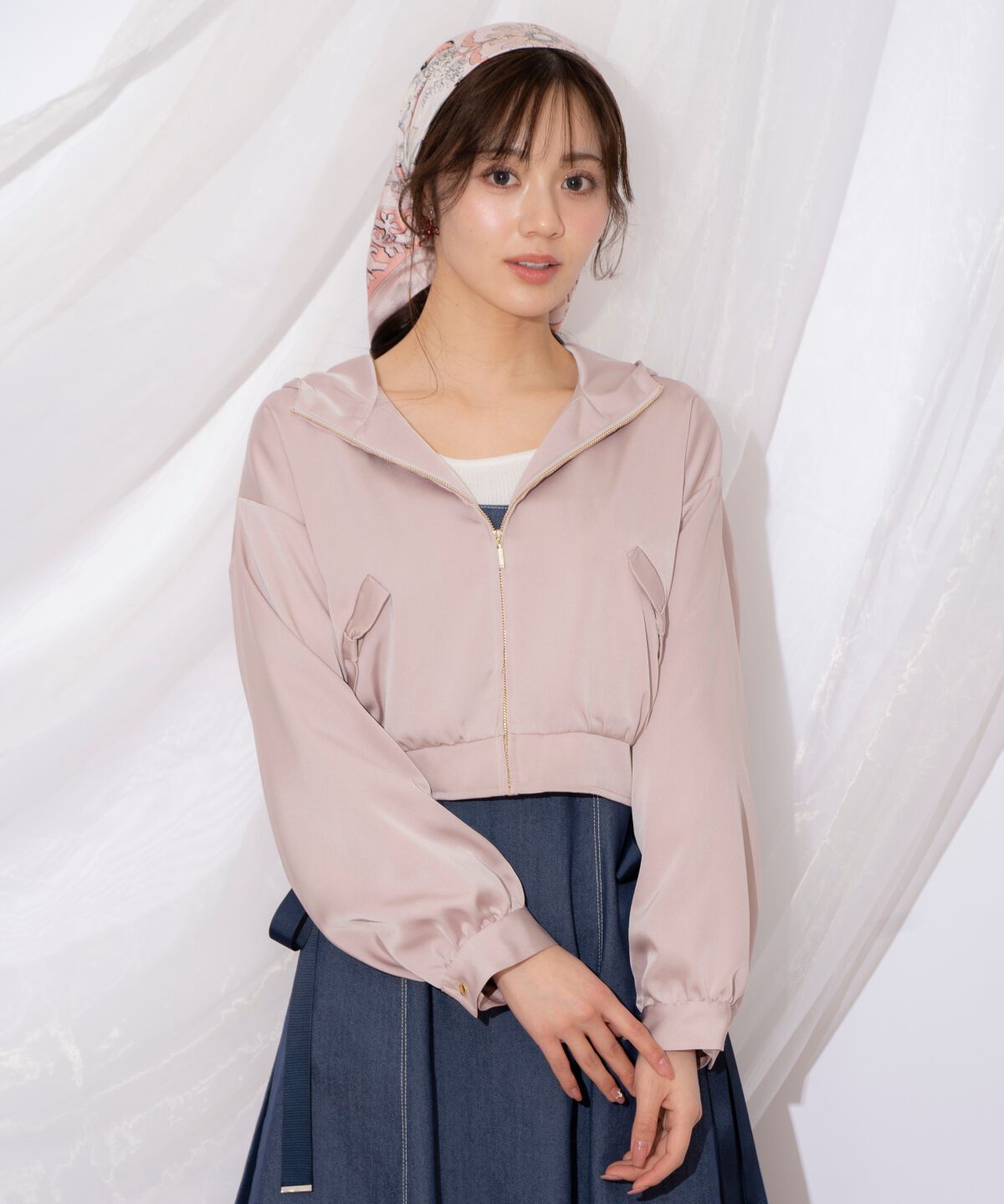 WILLSELECTION「リボンポケットブルゾン」|ブルゾン・スタジャン|