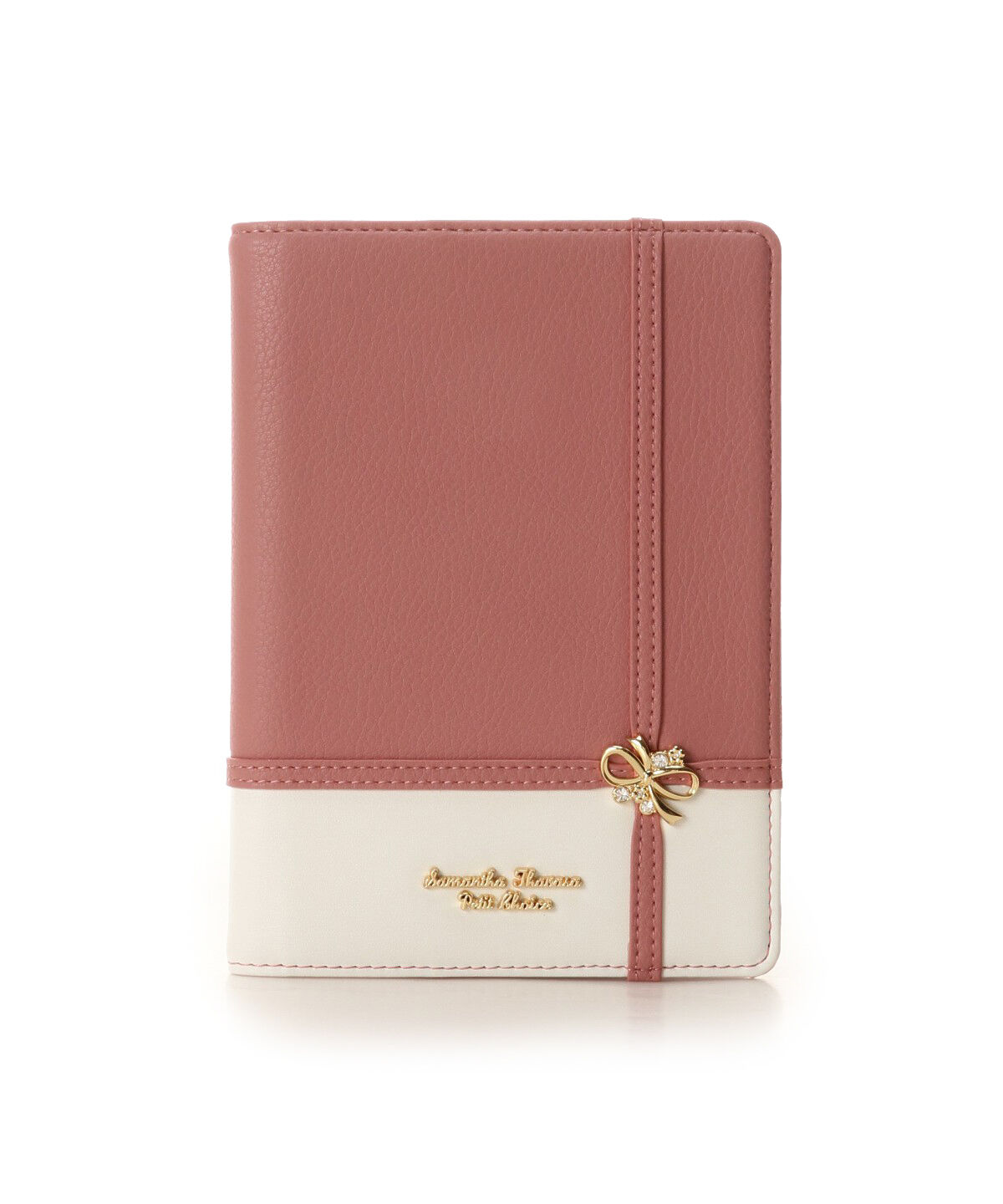 Samantha Thavasa Petit Choice「リボンラッピング手帳カバー 小」|その他|ピンク