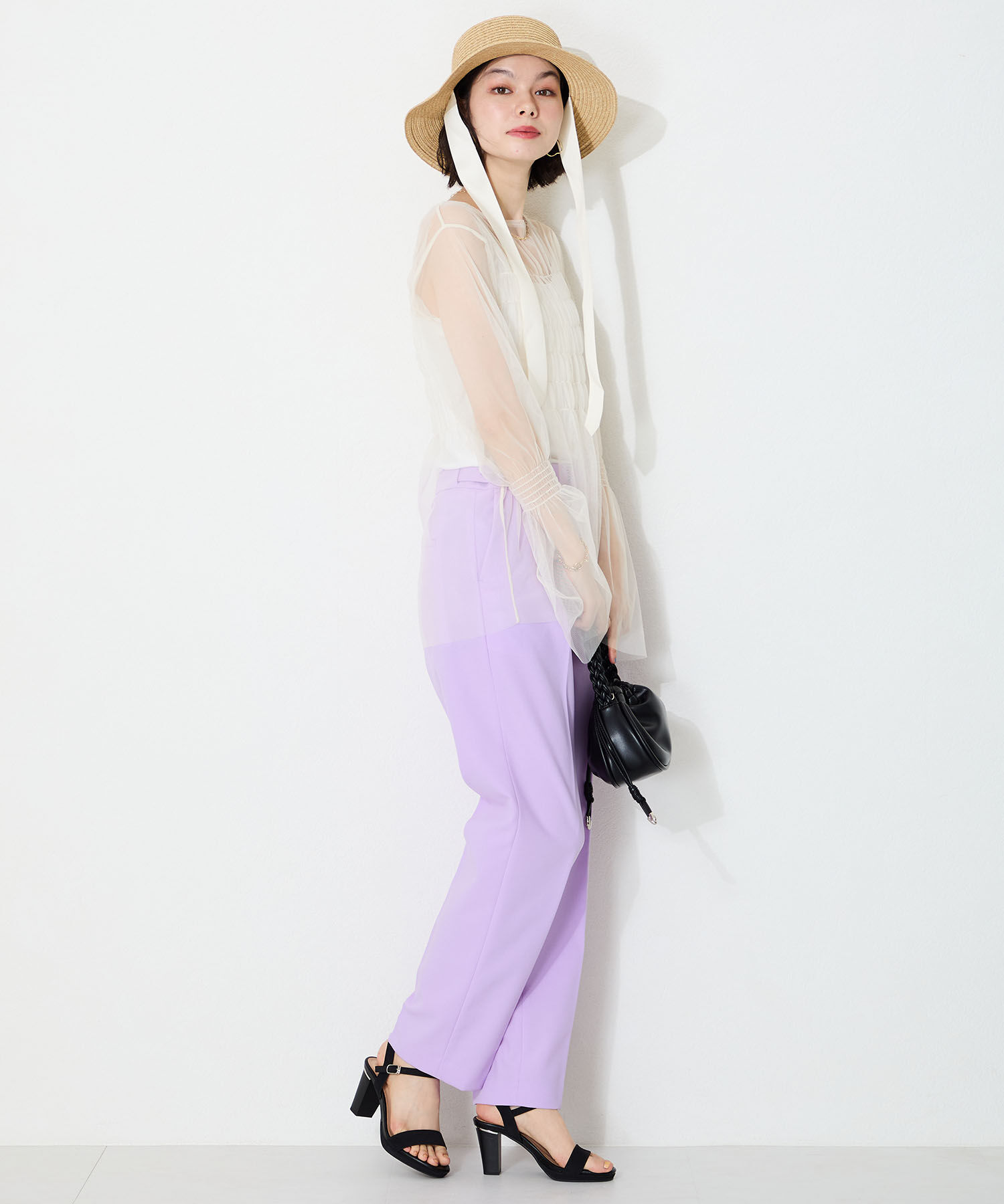 ORiental TRaffic「【トレンド】編み込みハンドバッグ/BA-244」|ショルダー・メッセンジャー|