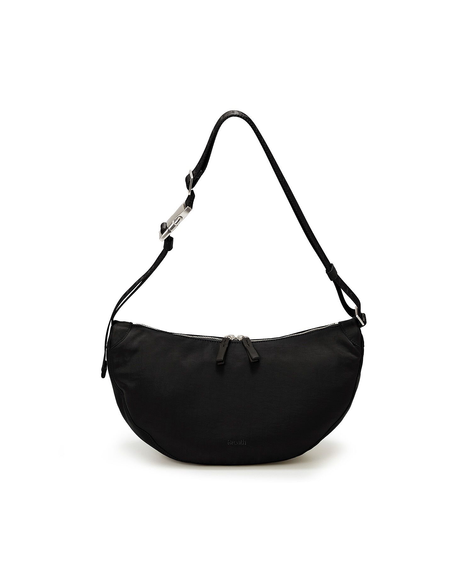 TOPKAPI BREATH「【Breath TOPKAPI】Freely フリーリー ナイロン ロゴテープ  ラウンド ショルダーバッグ」|ショルダー・メッセンジャー|