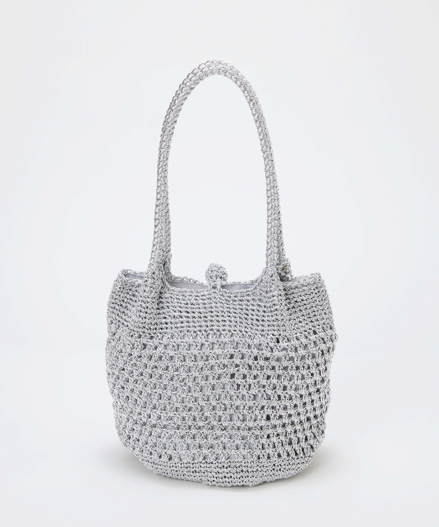 TOPKAPI TREASURE「【TREASURE TOPKAPI】メタリック ラウンド トートバッグ」|ショルダー・メッセンジャー|