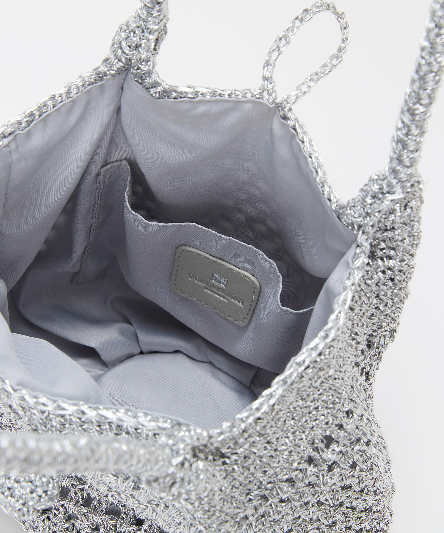 TOPKAPI TREASURE「【TREASURE TOPKAPI】メタリック ラウンド トートバッグ」|ショルダー・メッセンジャー|