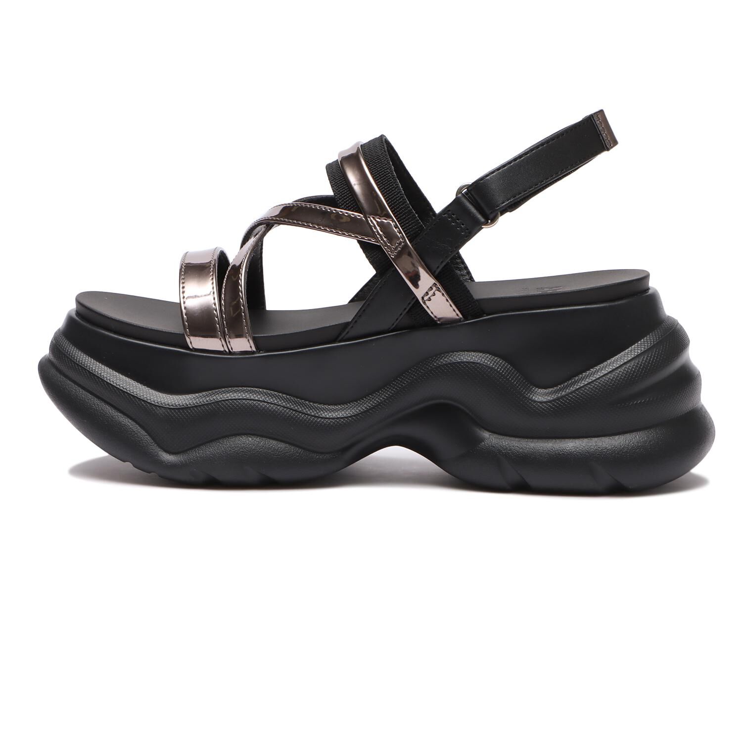 ABC SELECT「【ABC SELECT】H-VOL CODE SND8」|サンダル|ブラック