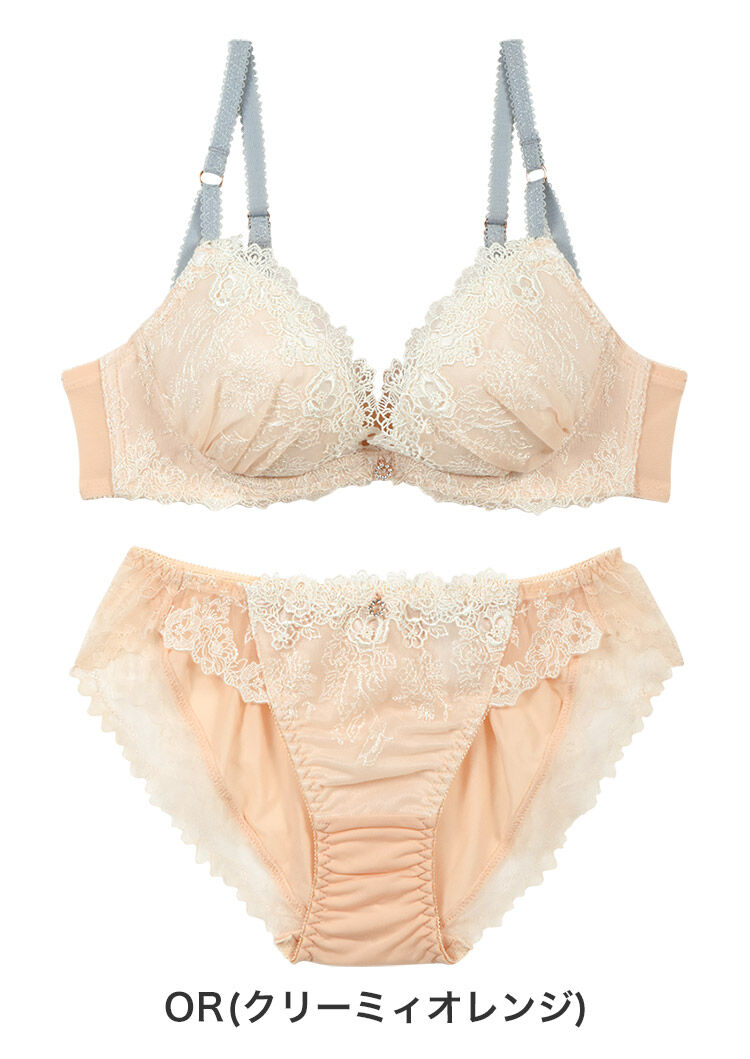 intesucre「アンテシュクレ 毎日フィットブラ ブラセット くっきり谷間メイク IBT334」|インナー|OR