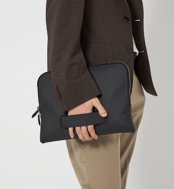 UNITED ARROWS「マイクロファイバー クラッチバッグ」|クラッチバッグ|