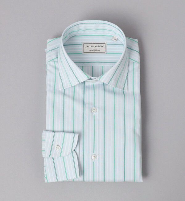 UNITED ARROWS「イージーケア AG マルチストライプ セミワイドカラーシャツ -抗菌防臭-」|シャツ・ブラウス|KELLY