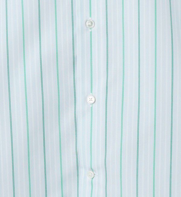 UNITED ARROWS「イージーケア AG マルチストライプ セミワイドカラーシャツ -抗菌防臭-」|シャツ・ブラウス|