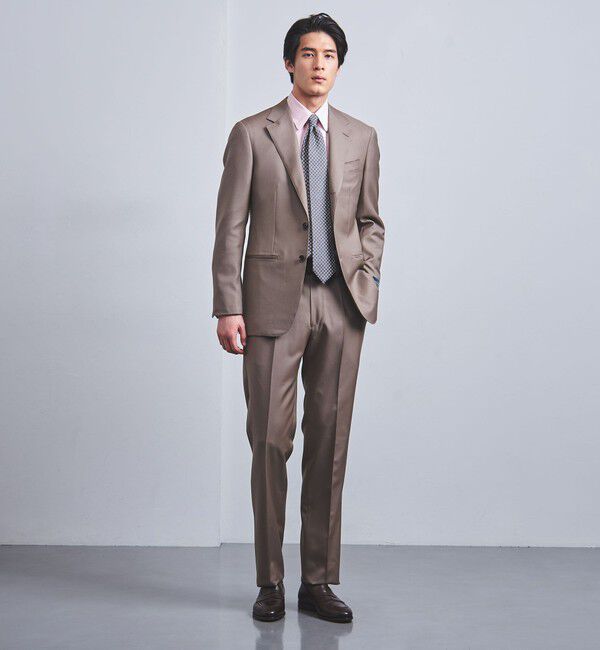 UNITED ARROWS「イージーケア AG ヘアラインストライプ ラウンドレギュラーカラー シャツ -抗菌防臭-」|シャツ・ブラウス|