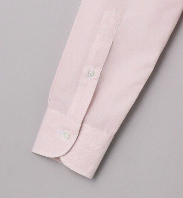 UNITED ARROWS「イージーケア AG ヘアラインストライプ ラウンドレギュラーカラー シャツ -抗菌防臭-」|シャツ・ブラウス|