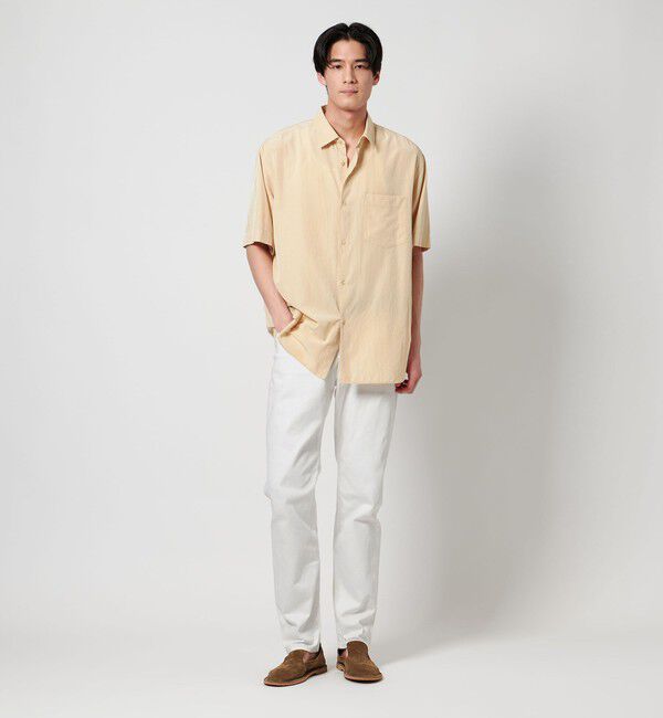 UNITED ARROWS「オーセンティック ユーロテーパード 5ポケット デニムパンツ」|デニム|