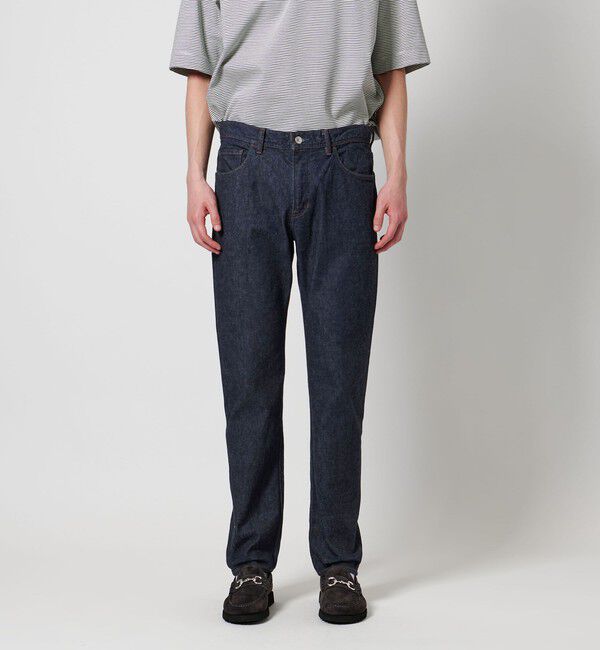 UNITED ARROWS「オーセンティック ユーロテーパード 5ポケット デニムパンツ」|デニム|