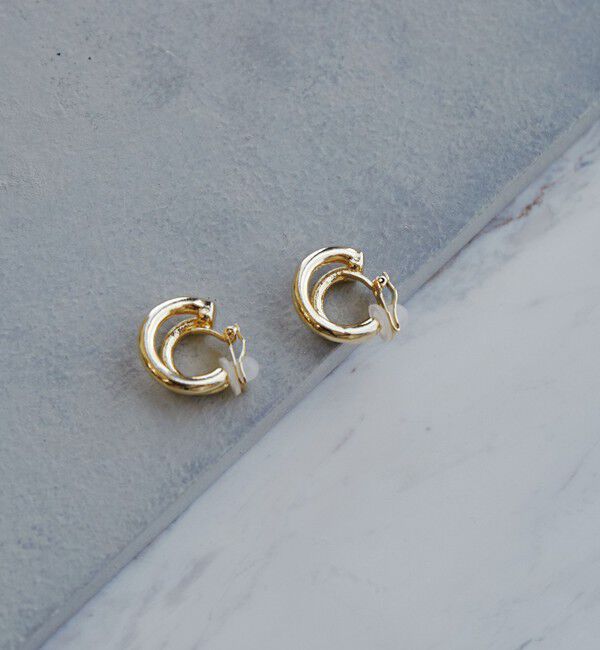 UNITED ARROWS green label relaxing「2ライン イヤリング」|イヤリング|