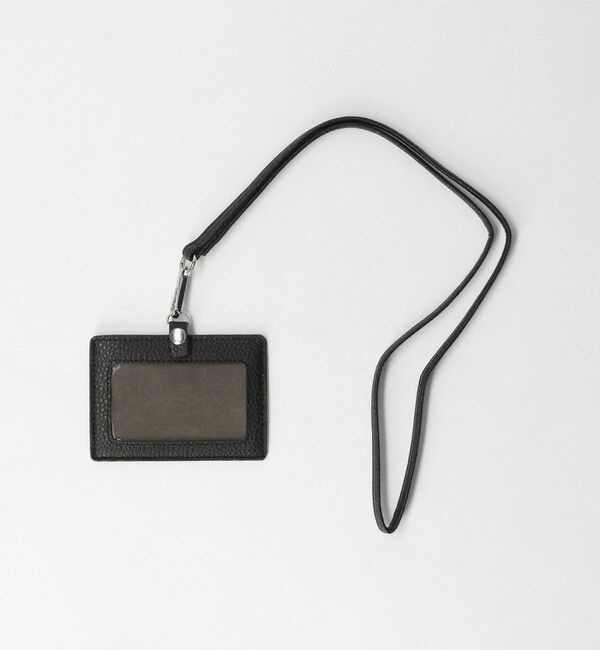 UNITED ARROWS green label relaxing「シボ レザーライク ID ホルダー」|名刺入れ・カードケース|