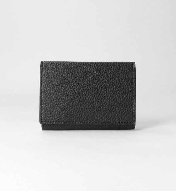 UNITED ARROWS green label relaxing「シボ レザーライク フラップ カードケース」|名刺入れ・カードケース|